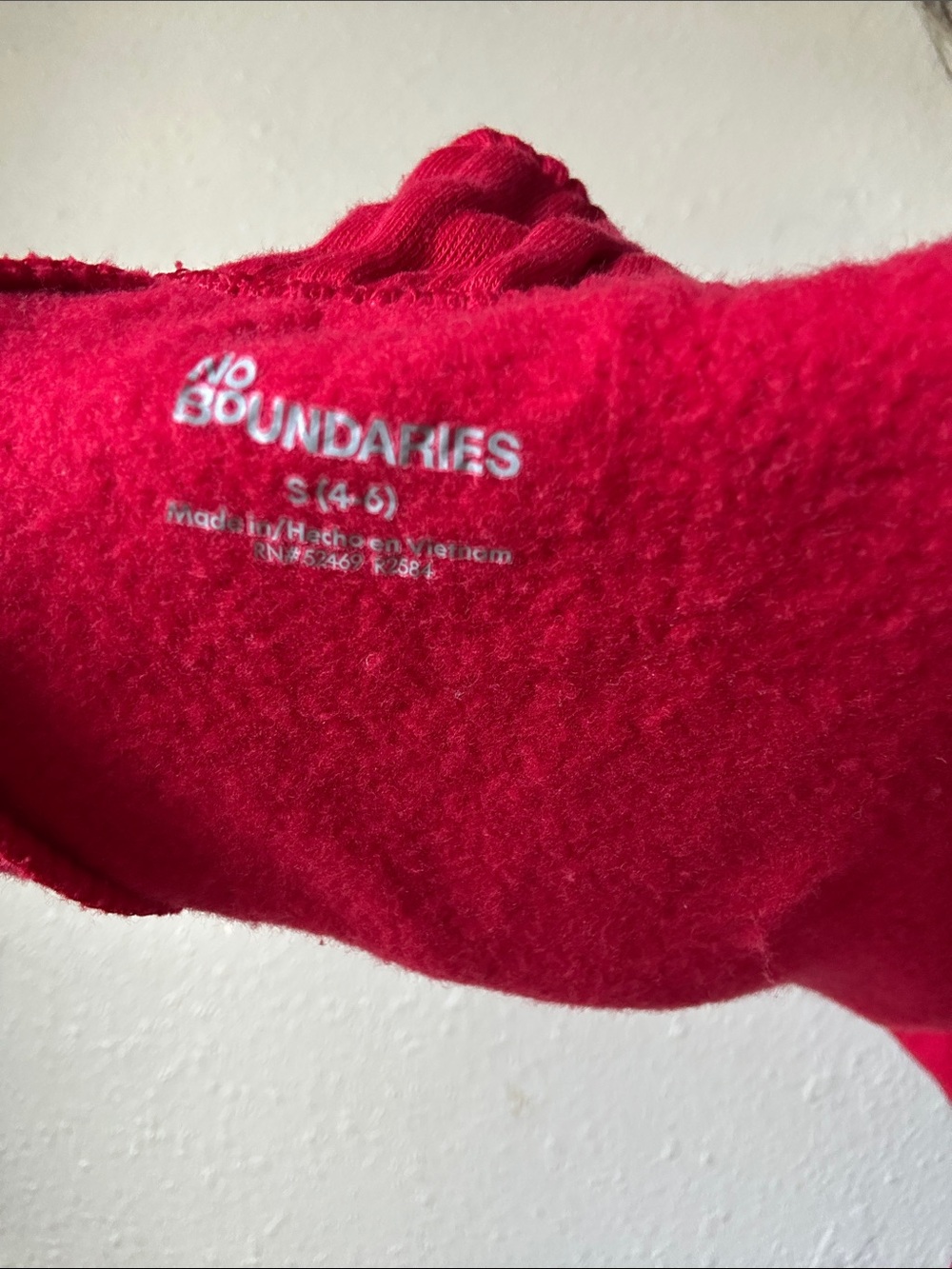 No Boundaries Red Straight Leg Pants